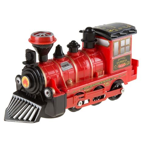 Hey! Play! Toy Train Locomotive Engine Car with Battery-Powered Lights and Sounds | Toy train ...