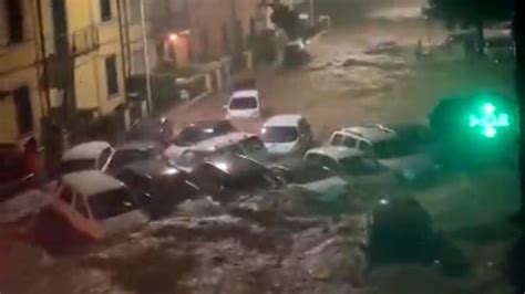 Three dead in Tuscany floods as Storm Ciaran batters Italy