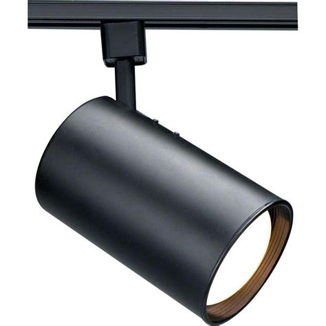 Glomar 1-Light Black Incandescent Track Lighting Head-HD-TH203 - The ...