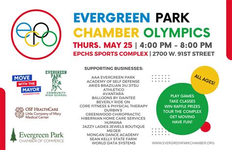 Evergreen Park Chamber Olympics - Evergreen Park Chamber of Commerce