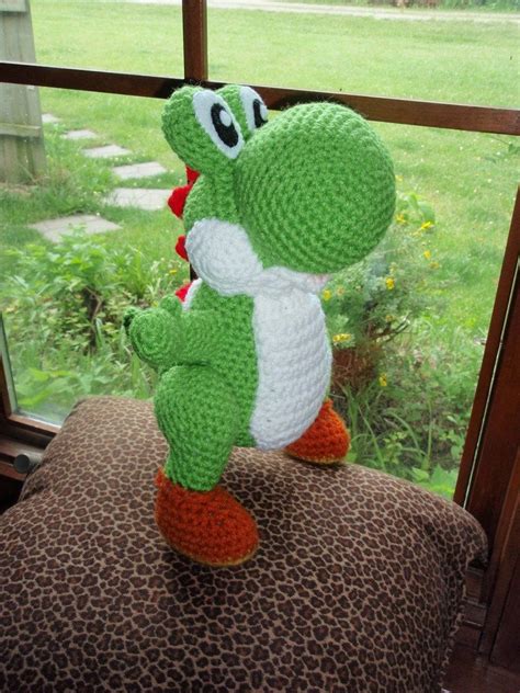 Yoshi Free Amigurumi Pattern | Tığ işi örgüler, Yaratıcı fikirler, Tığ işleri