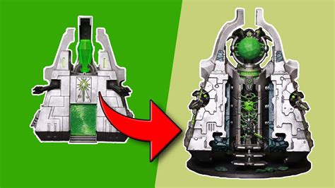 Necron Monolith Comparison - Worth Every Penny! - YouTube