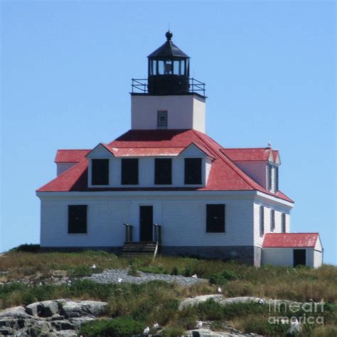 Bar Harbor Lighthouse 12 Photograph by Randall Weidner