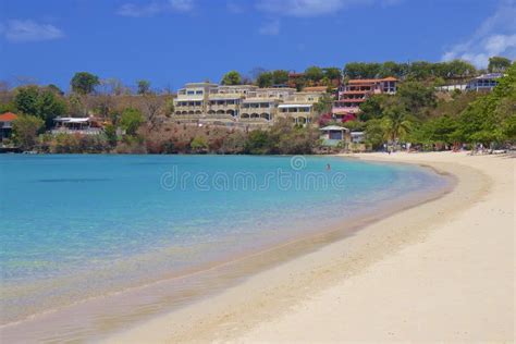 Morne Rouge Beach in Grenada, Caribbean Editorial Photography - Image ...