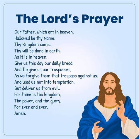 The Lords Prayer Printable