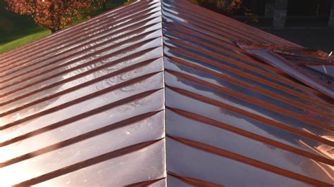 Standing Seam Copper Roof Installation - YouTube