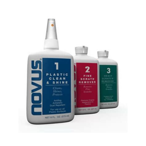 Novus - Plastic Polish Starter Kit - Novus 1 2 & 3 – Pilots HQ LLC.