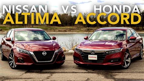 2019 Nissan Altima vs Honda Accord Comparison - YouTube