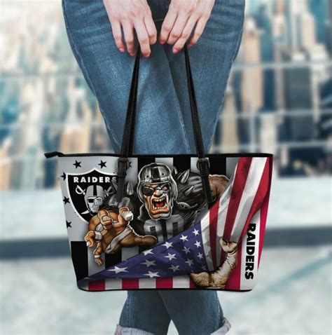 NFL Las Vegas Raiders Mascot Leather Bag - Raidersfanworld.com