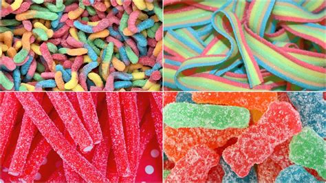 A formal taxonomy of sour candies