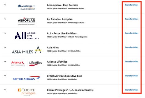 How to transfer Capital One miles to airline and hotel partners - The ...