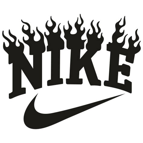 Shop online Nike Black Fire SVG file at a flat rate. Check out our latest, unique and custom ...