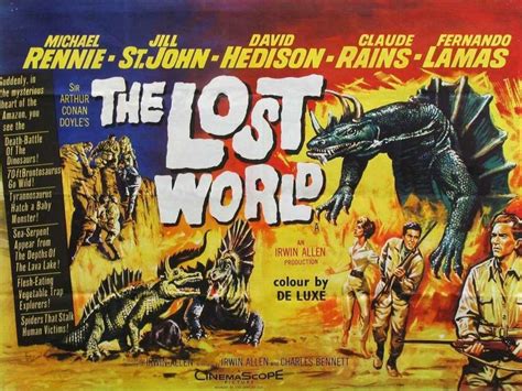 Lost World (1960) poster | The lost world, Sci fi horror movies ...