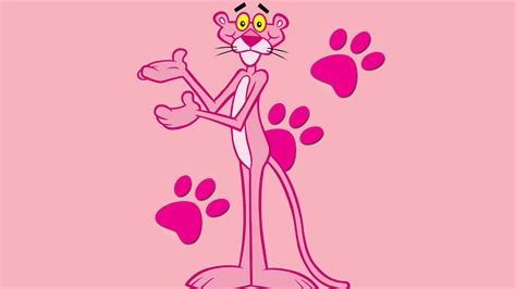 Pink Panther Cartoon Walking