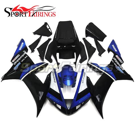 Plastic ABS Complete Fairings For Yamaha YZF R1 02 03 YZF R1 2002 2003 Injection Motorcycle ...