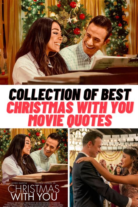 45+ Festive CHRISTMAS WITH YOU Movie Quotes