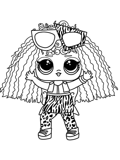 LOL Dolls Coloring Pages - Best Coloring Pages For Kids Pokemon Coloring Pages, Cartoon Coloring ...