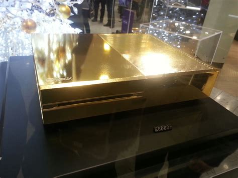 Only at Harrods - A 24-karat Gold plated Xbox One - Luxurylaunches