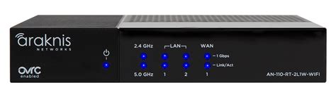 AN-110-RT-2L1W-WIFI Araknis Networks 110-Series Single-WAN Gigabit VPN Router with Wi-Fi