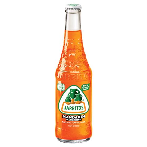 Jarritos Mandarin Soda 12.5fl.oz (370ml) - American Fizz