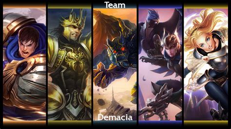 Demacia Heroes: League of Legends HD Wallpaper