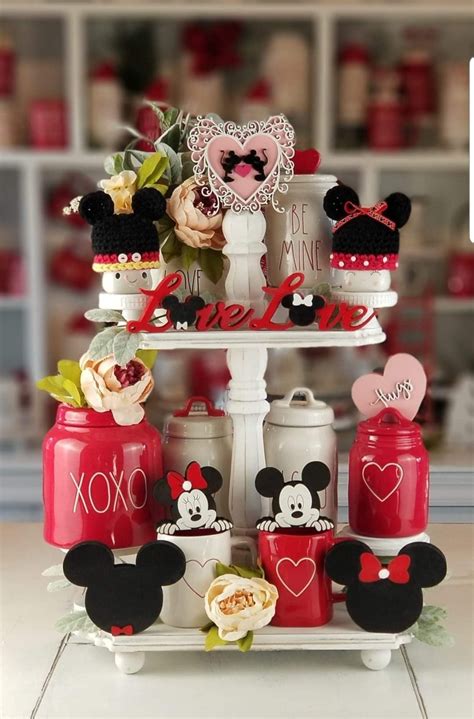 Pin by Tamala Rohler on Valentines in 2021 | Diy valentines decorations, Disney home decor ...