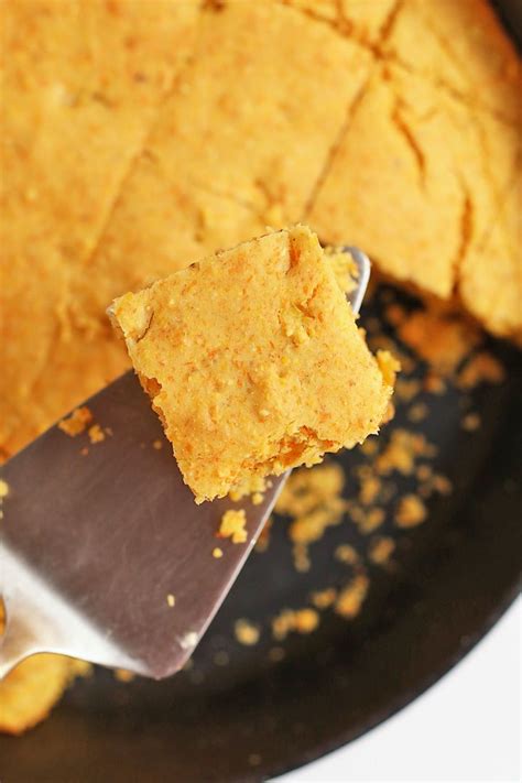 Enjoy this vegan skillet cornbread with a warm chili or your holiday meals. Quick to throw ...