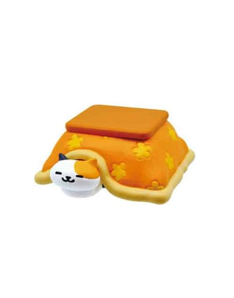 Neko Atsume Sunny under Kotatsu Cat Figurine | Suddenly Cat: Cute Cat Things For Cute Cat People