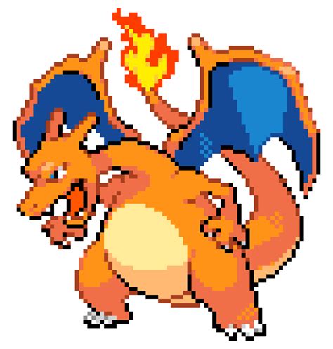 Charizard pixel | Pixel Art Maker