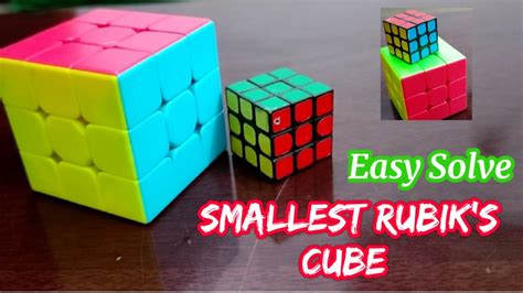 How to Solve Smallest Rubik's cube | Easy Way to Solve Mini Rubik's cube #rubik'scube #cubesolve ...