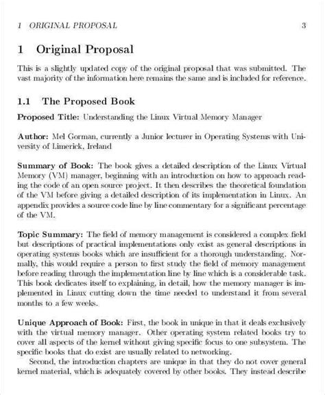 11+ Book Proposal Templates | Free Printable Word & PDF | Book proposal, Proposal templates ...