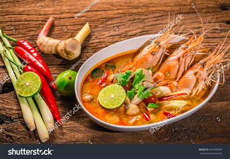 Tom Yum Goong Thai Hot Spicy Stock Photo 497390089 | Shutterstock