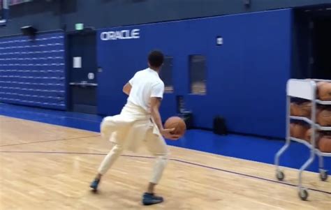 Look: Insane Steph Curry Practice Video Going Viral Sunday - The Spun