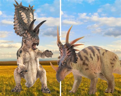 Pentaceratops Vs. Styracosaurus: Horns Vs. Frills