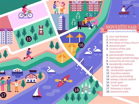 Novi Sad City Map Poster by Alex Krugli on Dribbble