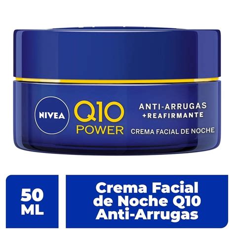 Crema facial Nivea de noche Q10 power anti-arrugas reafirmante 50 ml | Walmart