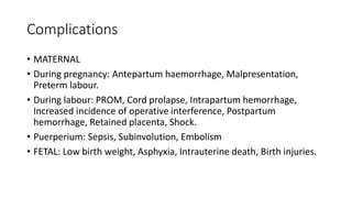 Antepartum haemorrhage | PPT