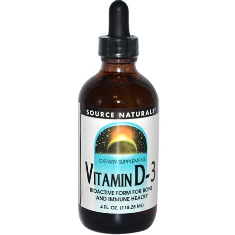 Buy VITAMIN D-3 LIQUID 4 OZ from SOURCE NATURALS and Save Big at Vitanetonline.com