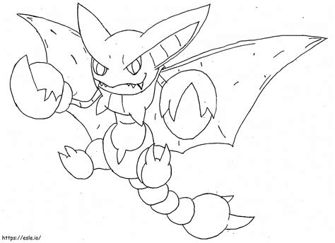 Gliscor Pokemon 1 coloring page