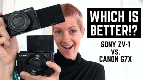 Best Vlogging Camera!? 📷 Sony ZV1 vs. Canon G7X Mark ii - Mic + Video Comparison! - YouTube