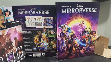 The World Of Disney Mirrorverse Hardcover Book Review - YouTube