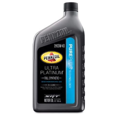 Pennzoil Ultra Platinum 0W-40 Full Synthetic Motor Oil - 1 Quart, Car Accessories on Carousell