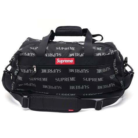 Supreme Duffle Bag Black | Paul Smith