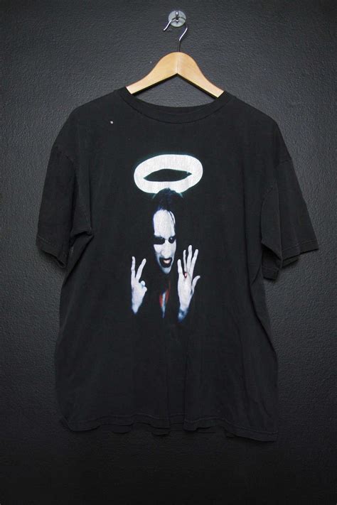 Marilyn Manson I Wasn't Born With Enough Middle Fingers 1990s vintage ...