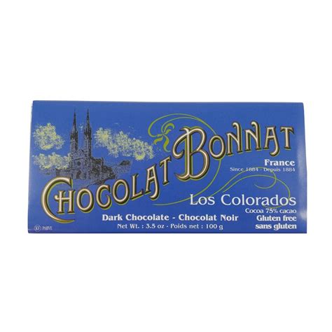 Chocolat Bonnat Los Colorados 75% Dark Chocolate Bar | Chocolate Necessities