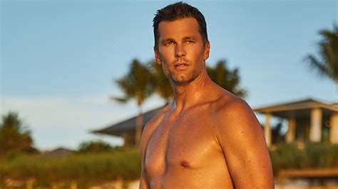 Tom Brady Goes Shirtless In New Swimsuit Ad & Gives Model Wife Gisele A Run For Her Money ...