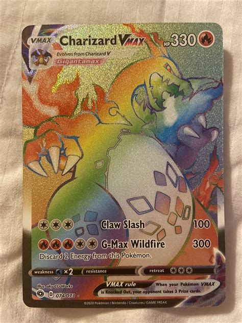 Rainbow Rare Charizard Vmax | eBay