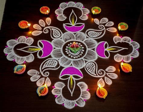 Rangoli Kolam Designs Deepavali