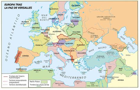 Blog Geografía e Historia Bojollo: El Tratado de Versalles en imágenes