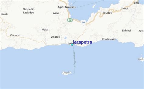 Ierapetra Tide Station Location Guide